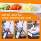 🔥2025 Hot Sale 50% OFF🔥Kitchen Adjustable Safe Chopping Artifact