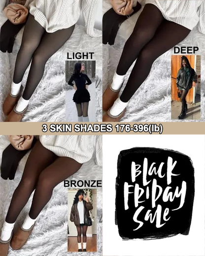 🔥WINTER SALE 49% OFF!!🔥THE ORIGINAL!🏆Super Warm Flawless Translucent Fleeced Tights