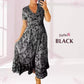 💃Hot Sale 49% OFF🔥Free Shipping - Floral Print V-neck Dress