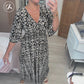 🔥New Year Hot Sale 55% OFF🔥Bohemian Casual Print V-neck Long Dress