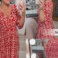 🔥Big Sale - 49% OFF🔥 Free Shipping Mini Bohemia Print V-neck Dress