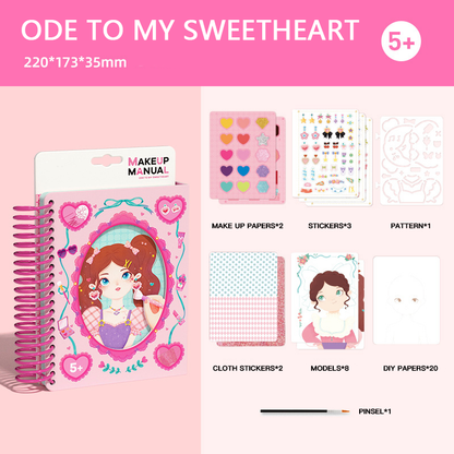 🔥Hot Sale 50% OFF💅Girls' Fav.💝Fantasy DIY Dress Up Sticker Book🎁Buy 2 Save 10%&Free Shipping