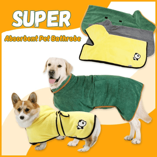 🎅Christmas Sale 50% OFF🔥Super absorbent Pet Bathrobe