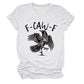 ✨Surprise Price: Only £10.99✨Humorous Crow Graphic T-Shirt – Say It With a Caw!