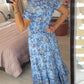 💃Hot Sale 49% OFF🔥Free Shipping - Floral Print V-neck Dress