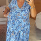 💃Hot Sale 49% OFF🔥Free Shipping - Floral Print V-neck Dress