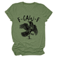 ✨Surprise Price: Only £10.99✨Humorous Crow Graphic T-Shirt – Say It With a Caw!