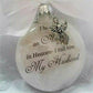 🎅Christmas Sale 49% OFF - Christmas Ornaments Feather Ball👼Angel In Heaven Memorial Ornament